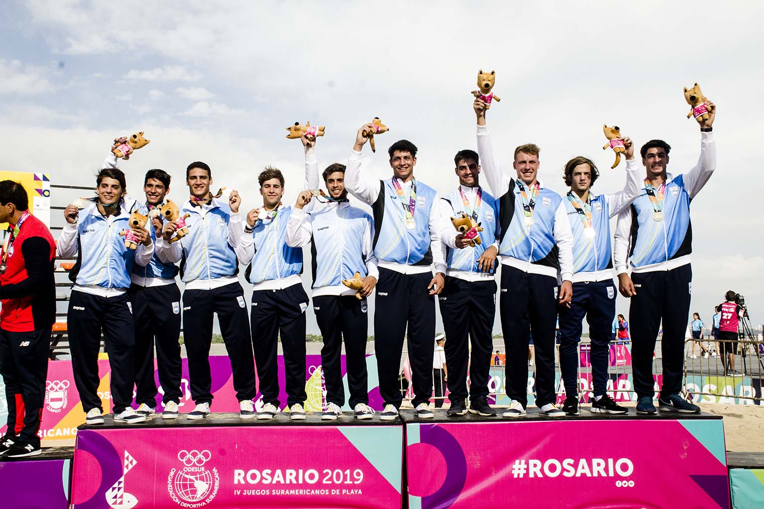 Medalla dorada para Argentina en Rosario 2019