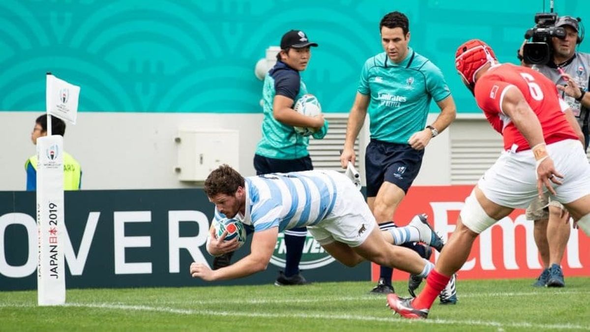 Los Pumas vencieron 28 a 12 a Tonga y lograron su primer triunfo en el Mundial