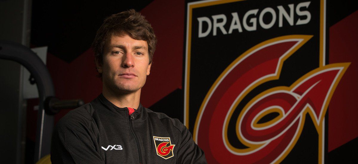 Gonzalo Bertranou, fue presentado como nuevo jugador de Los Dragons de Gales