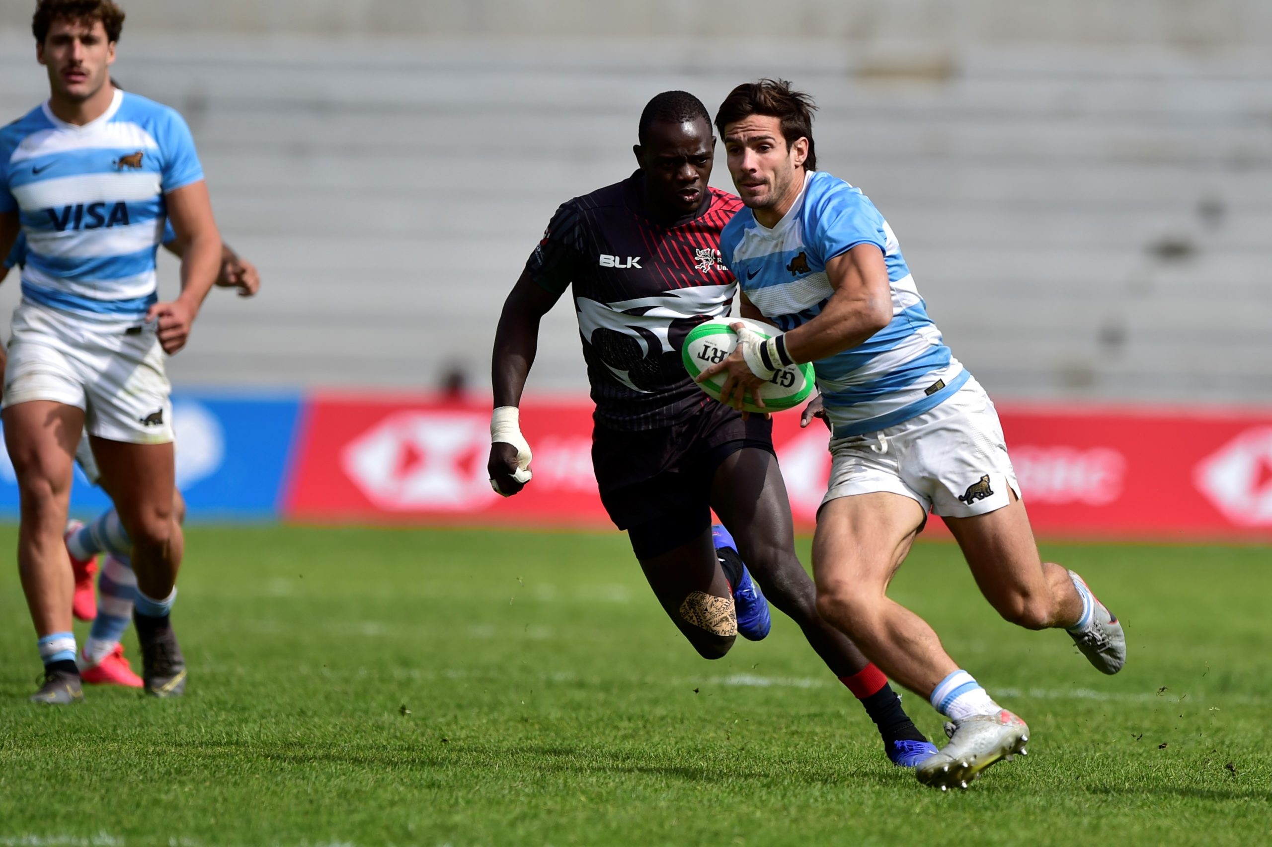 Los Pumas 7s arrancaron con todo en Madrid