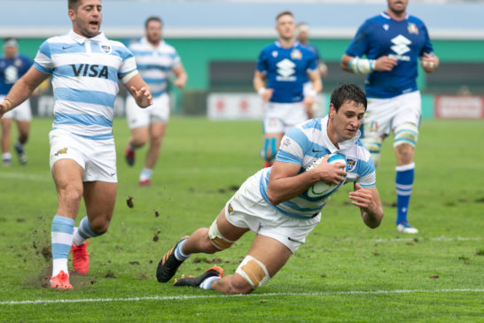 Los Pumas le ganaron a Italia por 37 a 16, con un try de Juan Martín González