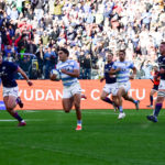 Victoria de Los Pumas ante Escocia, con try de Bertranou