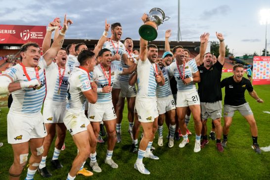 Los Pumas 7s derrotaron a los All Blacks y se consagraron campeones en el Circuito Mundial de Seven