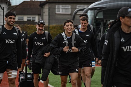 Los Pumas, con un cambio, viajaron a Escocia