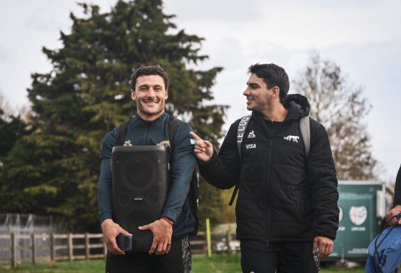 Concentración de Los Pumas en Londres