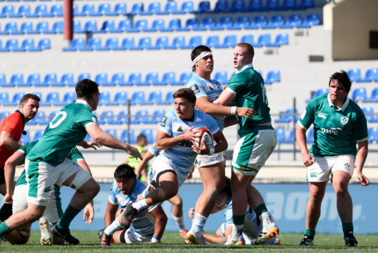Los Pumitas jugaron un gran partido y golearon 62-40 a Irlanda