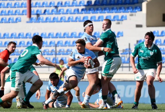 Los Pumitas jugaron un gran partido y golearon 62-40 a Irlanda